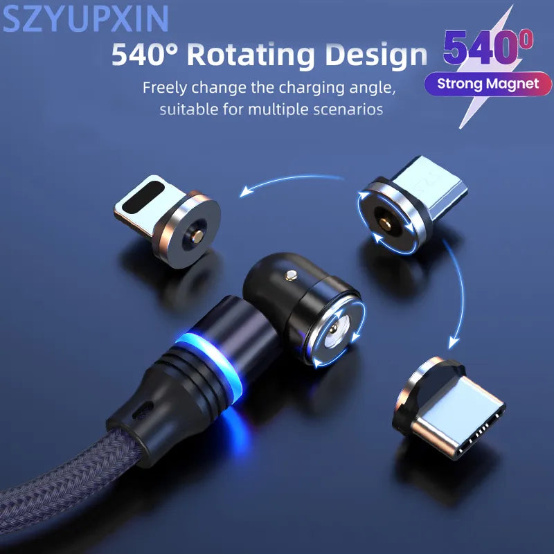 Rotating Magnetic charger